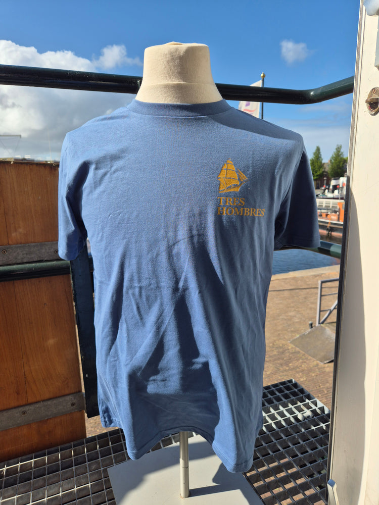 Golden Myth Tres Hombres T-shirt Faded denim