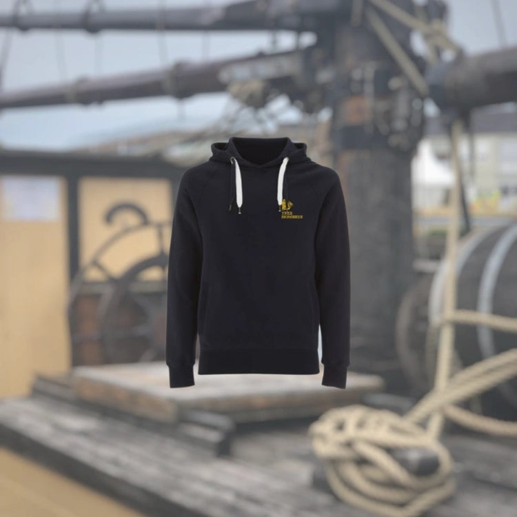 Tres Hombres Hoodie embroidered