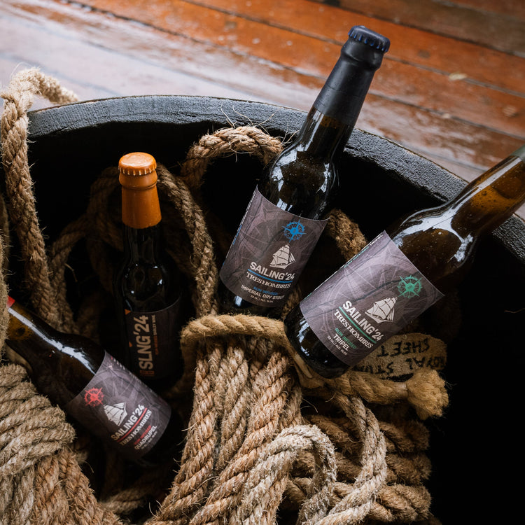 Tres Hombres Beer Sailing'24 on board