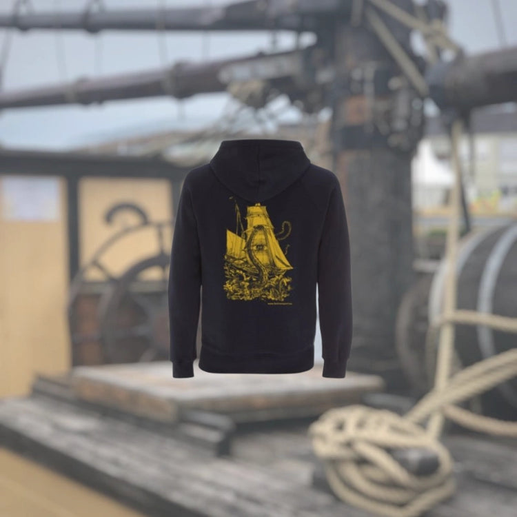 Tres Hombres Hoodie embroidered