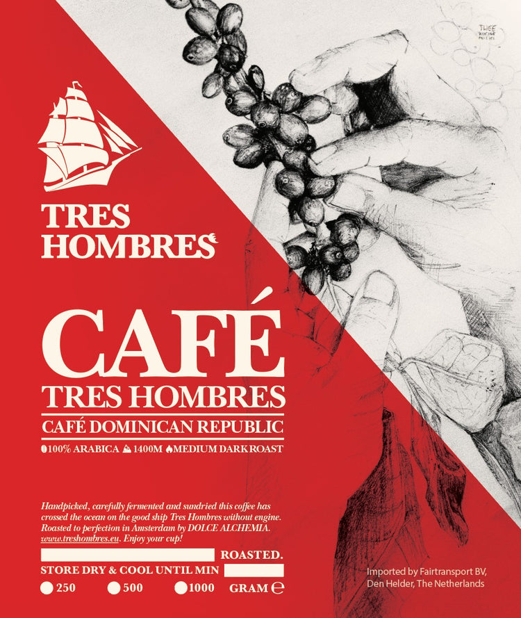 Dominican Tres Hombres Coffee