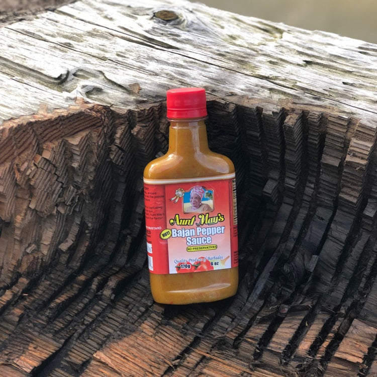 Aunt May’s Bajan yellow Pepper Sauce