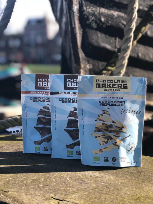 Tres Hombres Chocolate ‘Chocozeiltjes’ 70% pure