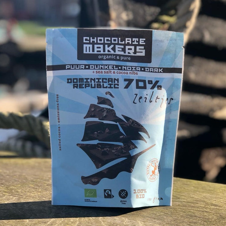 Tres Hombres Chocolate ‘Chocozeiltjes’ 70% pure
