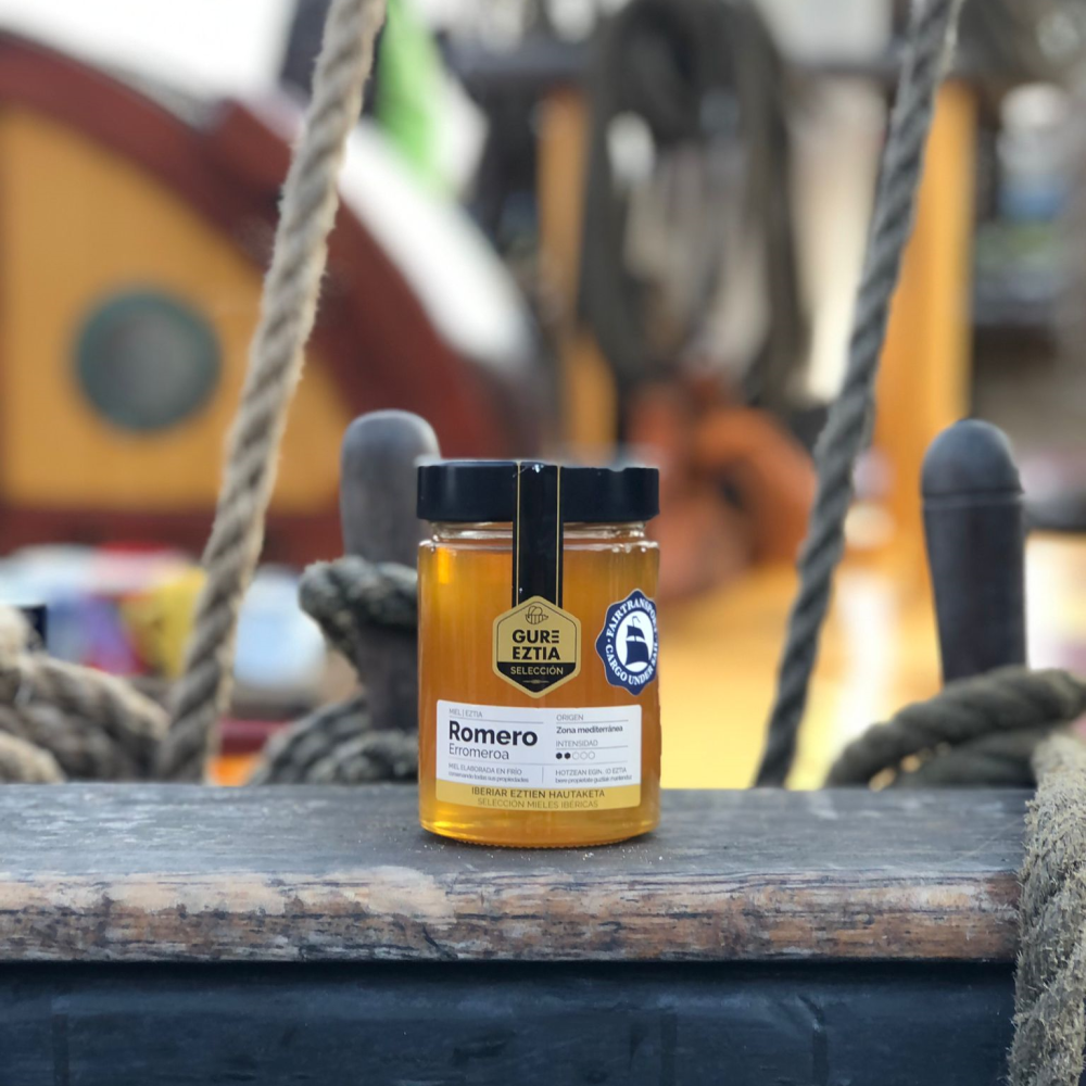 Tres Hombres Honey sail-shipped from Spain: Miel de Romero