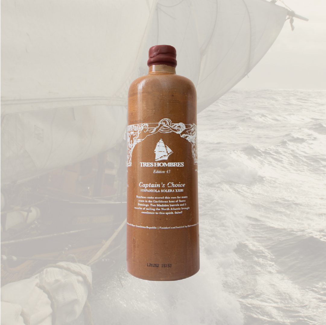 Tres Hombres Captain's Choice Cask Strength Limited Edition Rum from the Dominican Republic