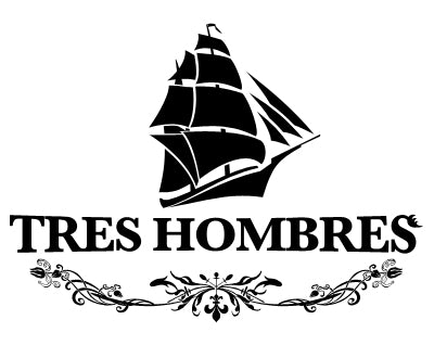 Tres Hombres Hip Flask