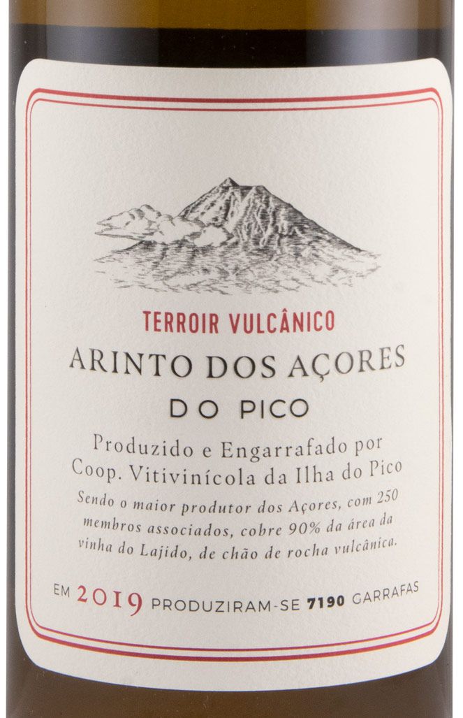 Portugese witte wijn Ilha Do Pico Arinto Dos Açores