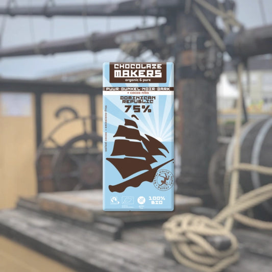 75% Tres Hombres Chocolade pure