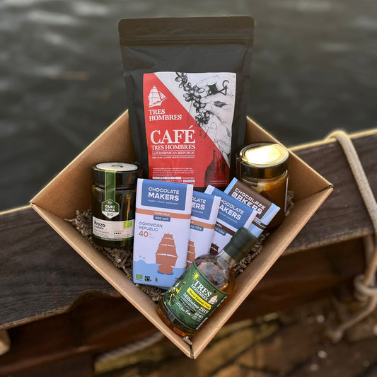 Tres Hombres Christmas Gift Set (including rum)